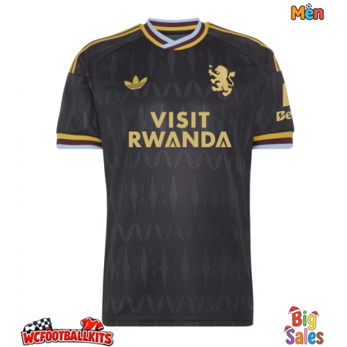 Aston Villa Amadou Onana #24 Replica Away Stadium Shirt 2026-27 Short Sleeve